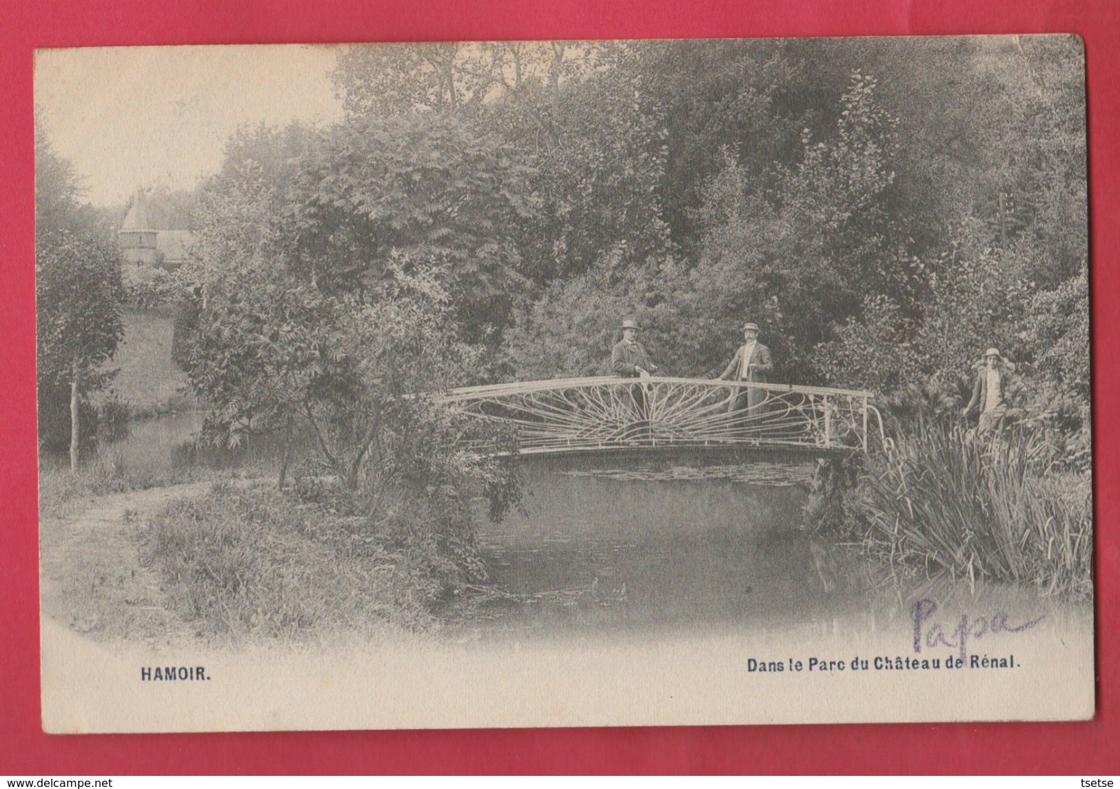 Hamoir - Dans Le Parc Du Château De Rénal -1907 ( Voir Verso ) - Hamoir