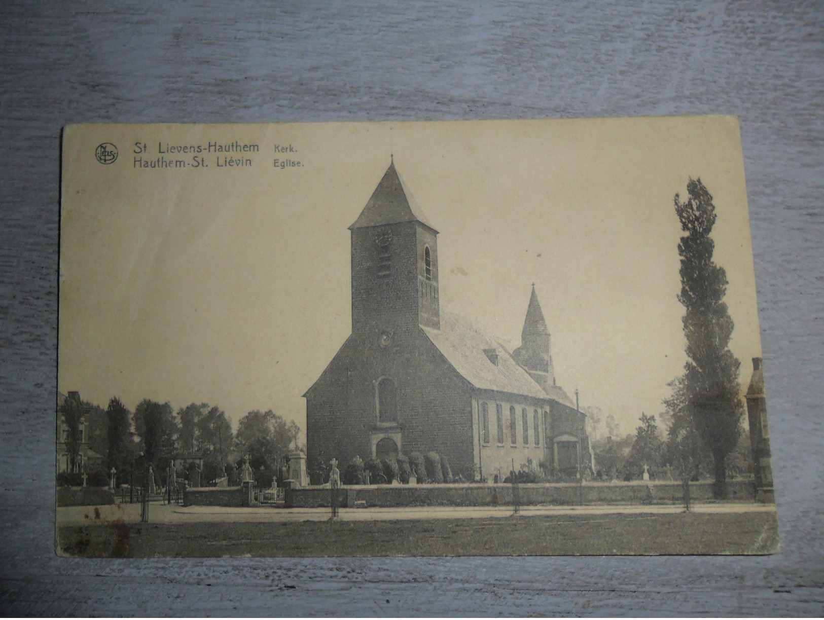 Sint Lievens - Hauthem ( Houtem )  Hauthem - St Liévin  Kerk  église - Sint-Lievens-Houtem