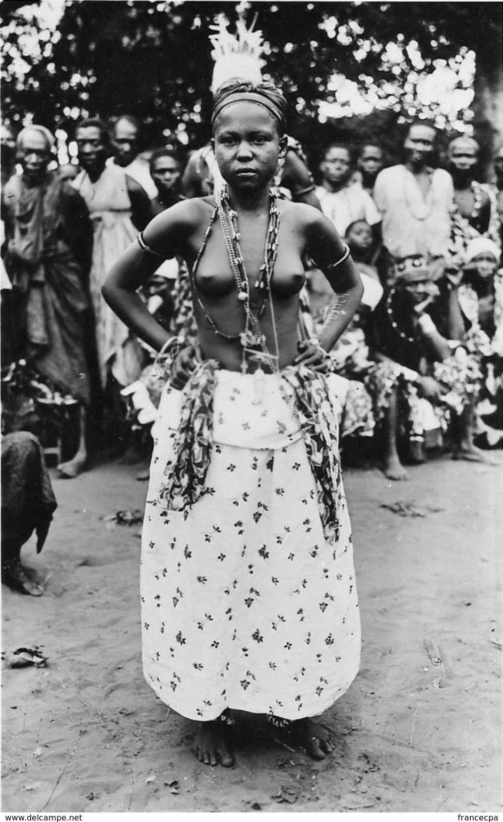 Dahomey 005 - Jeune Féticheuse D' ABOMEY - Dahomey