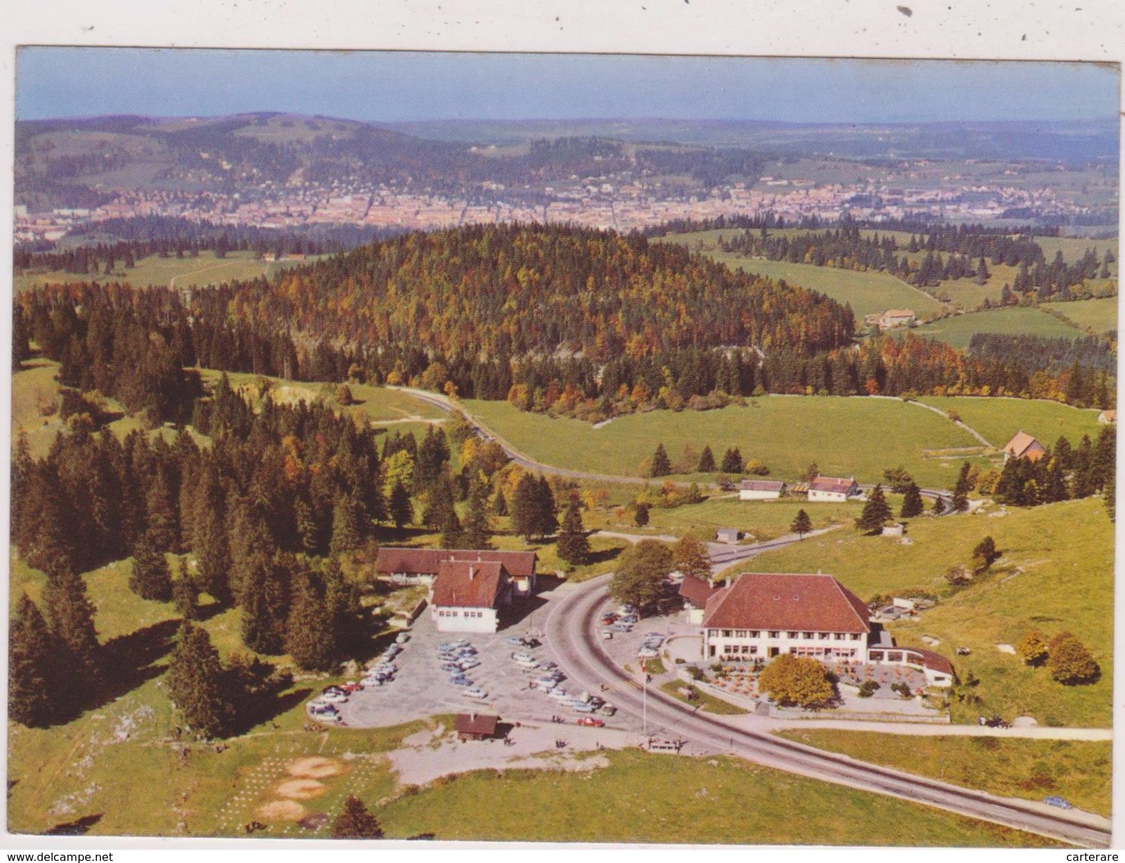 Suisse,helvetia, Swiss,NEUCHATEL,LA CHAUX DE FONDS,VUE AERIENNE - La Chaux-de-Fonds