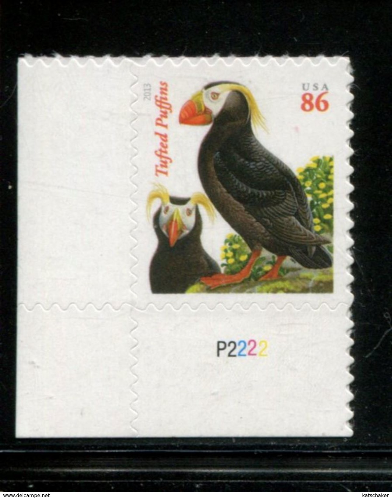 470725086 USA 2013 ** MNH SCOTT 4737 PUFFINS BIRDS - Unused Stamps