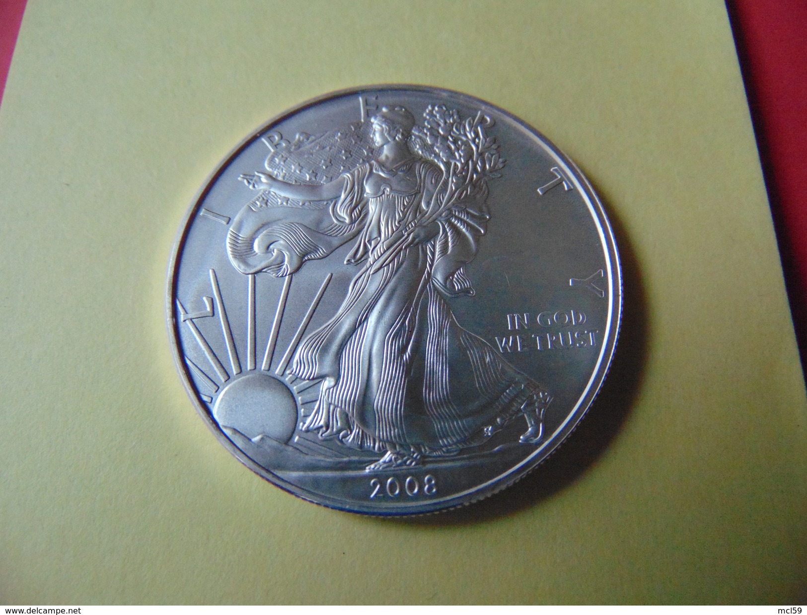 Dolar Eagle Liberty 2008 - Sin Clasificación