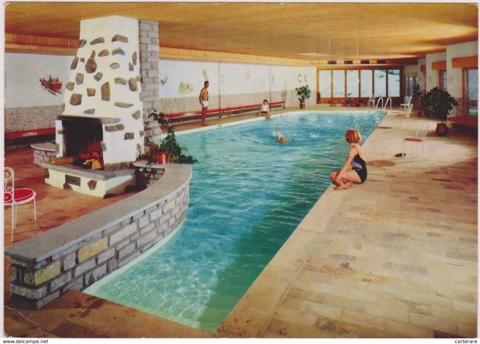 Suisse,helvetia,swiss,schweiz,svizzera,switzerland ,GRISONS,SAINT MORITZ ,district De MALOJA,PISCINE,HOTEL BAREN - St. Moritz