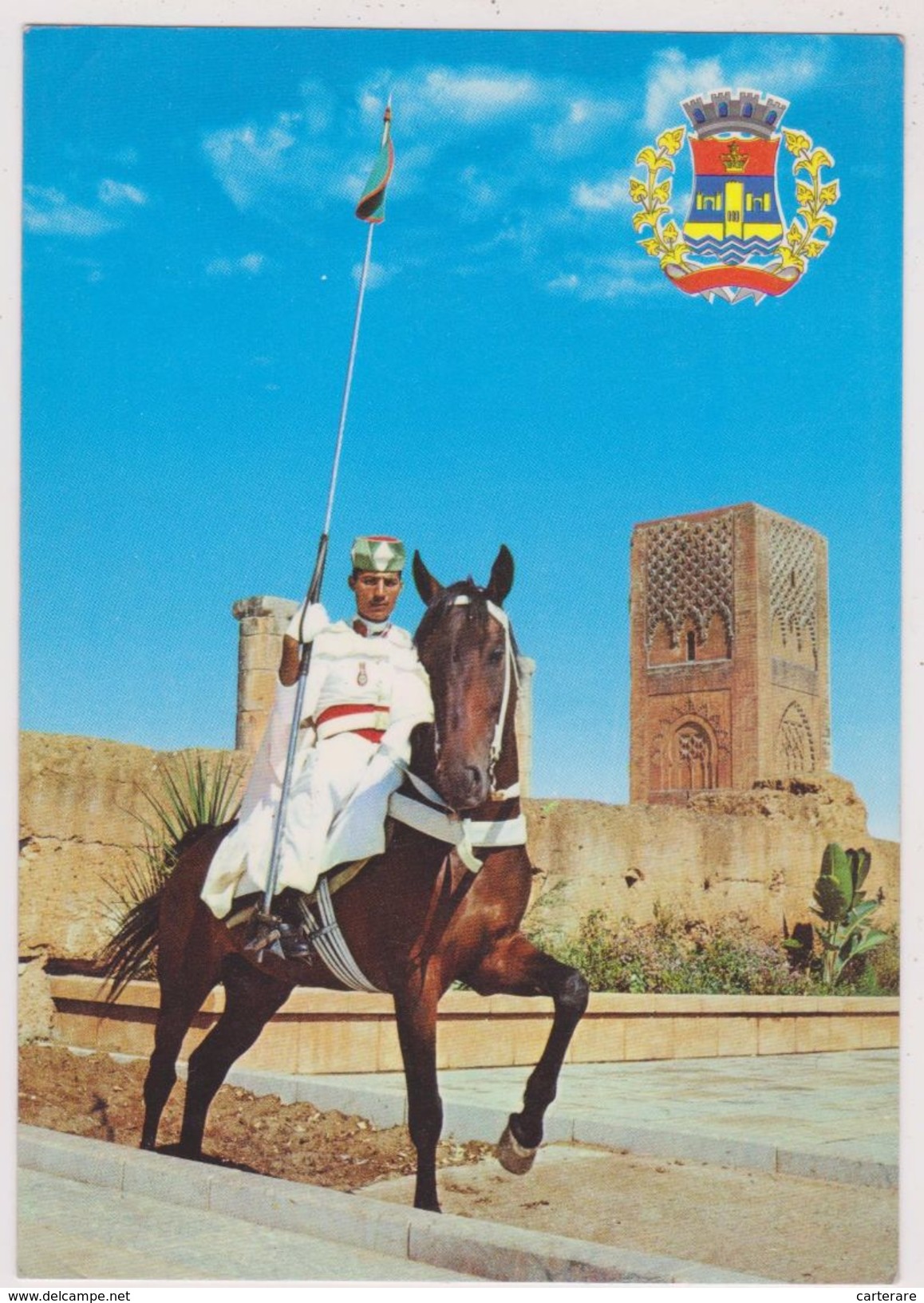 Afrique,maghreb,MAROC,MOROCCO,RABAT,CAVALIER DU ROI - Rabat