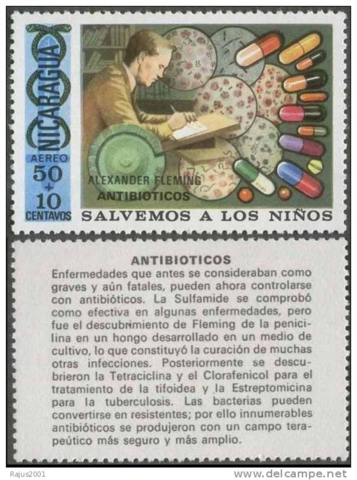 Penicillin Launches Antibiotic Revolution Alexander Fleming Nobel Prize, Medicine, Pencilin, MNH Nicaragua - Medicine