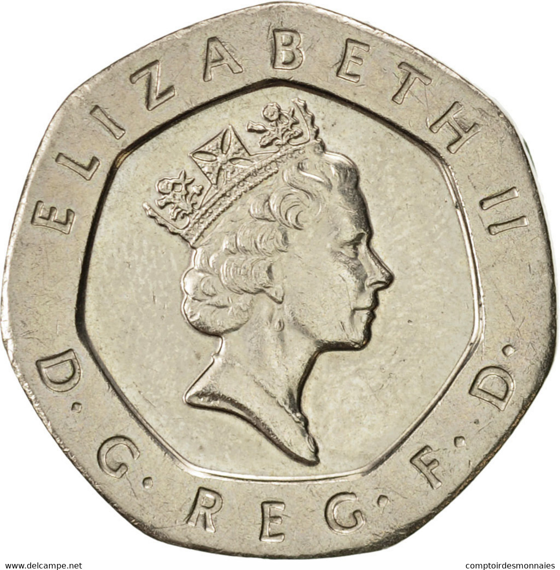 Monnaie, Grande-Bretagne, Elizabeth II, 20 Pence, 1995, SUP, Copper-nickel - 20 Pence