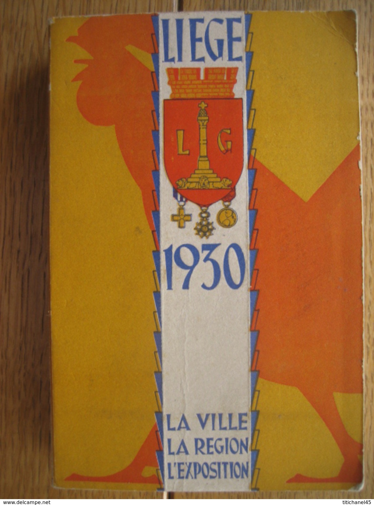 LIEGE 1930 - L'EXPOSITION INTERNATIONALE - LA VILLE - LA REGION + PLAN DE L'EXPOSITION - PLAN DE LA VILLE - 636 Pages - Belgique