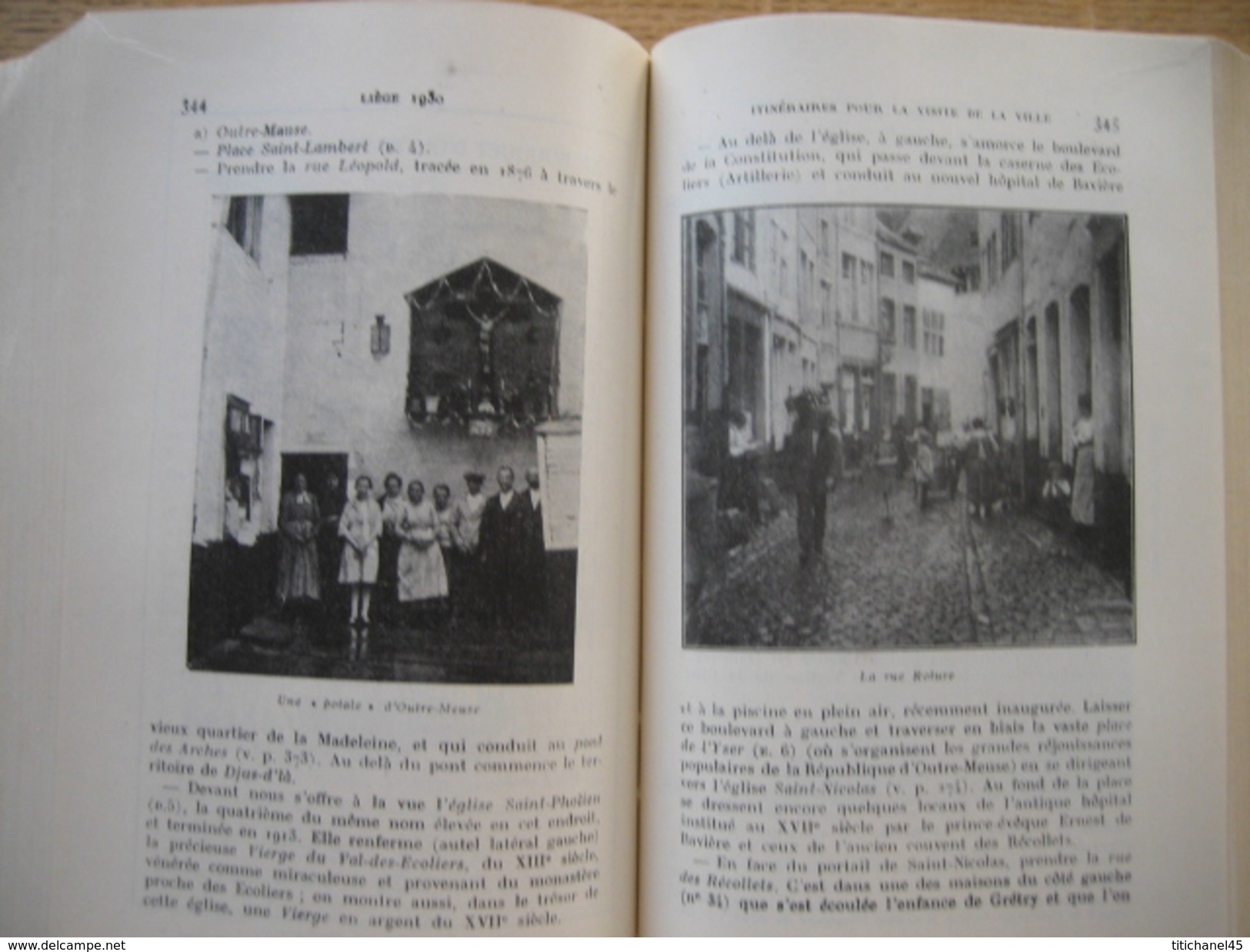 LIEGE 1930 - L'EXPOSITION INTERNATIONALE - LA VILLE - LA REGION + PLAN DE L'EXPOSITION - PLAN DE LA VILLE - 636 pages