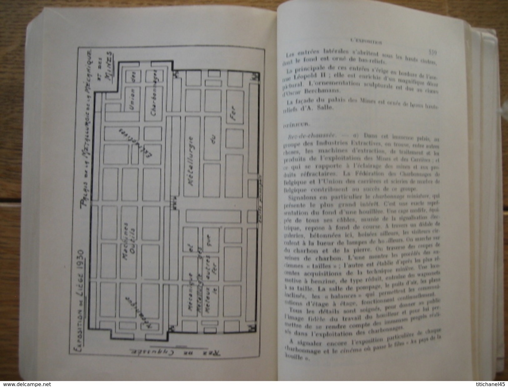 LIEGE 1930 - L'EXPOSITION INTERNATIONALE - LA VILLE - LA REGION + PLAN DE L'EXPOSITION - PLAN DE LA VILLE - 636 pages