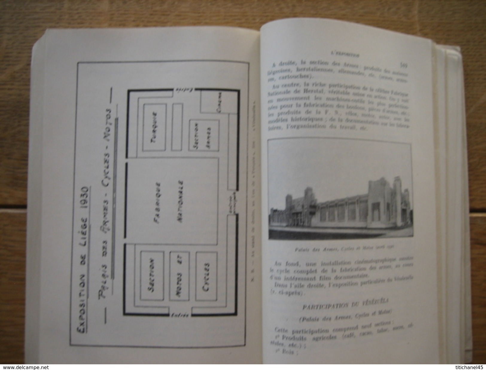 LIEGE 1930 - L'EXPOSITION INTERNATIONALE - LA VILLE - LA REGION + PLAN DE L'EXPOSITION - PLAN DE LA VILLE - 636 pages