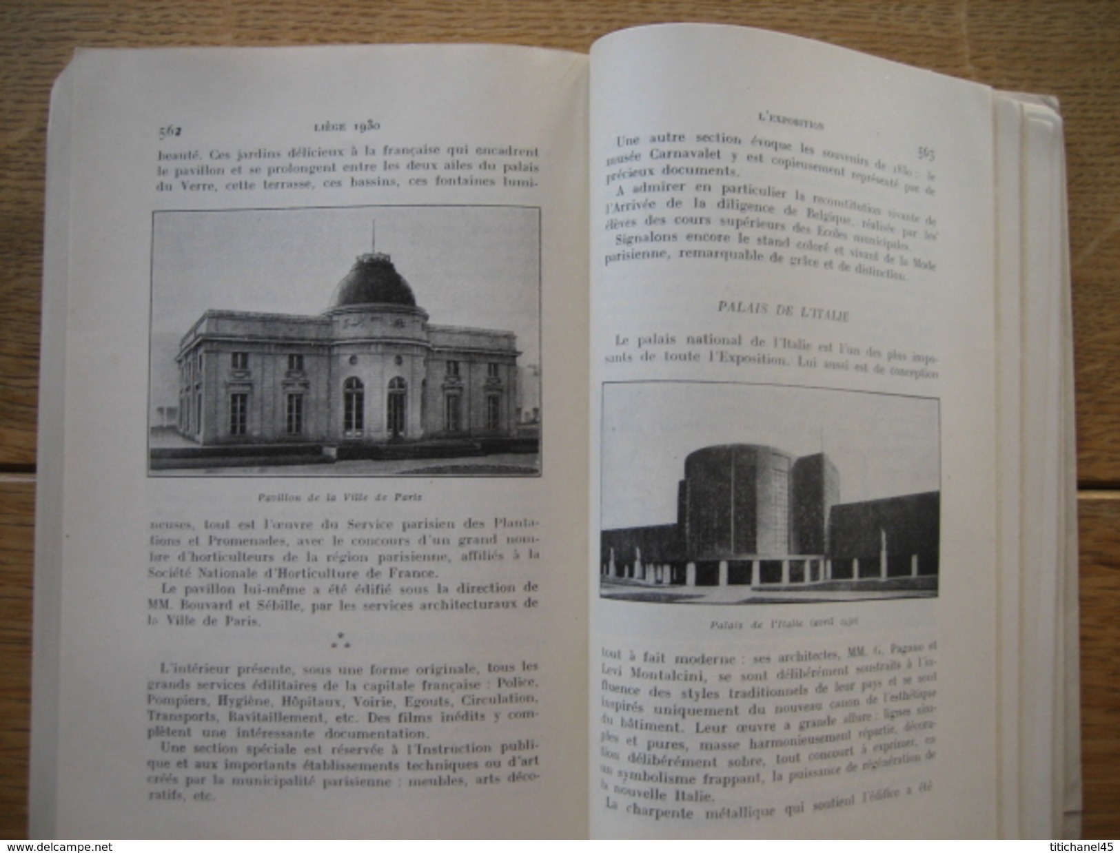 LIEGE 1930 - L'EXPOSITION INTERNATIONALE - LA VILLE - LA REGION + PLAN DE L'EXPOSITION - PLAN DE LA VILLE - 636 pages