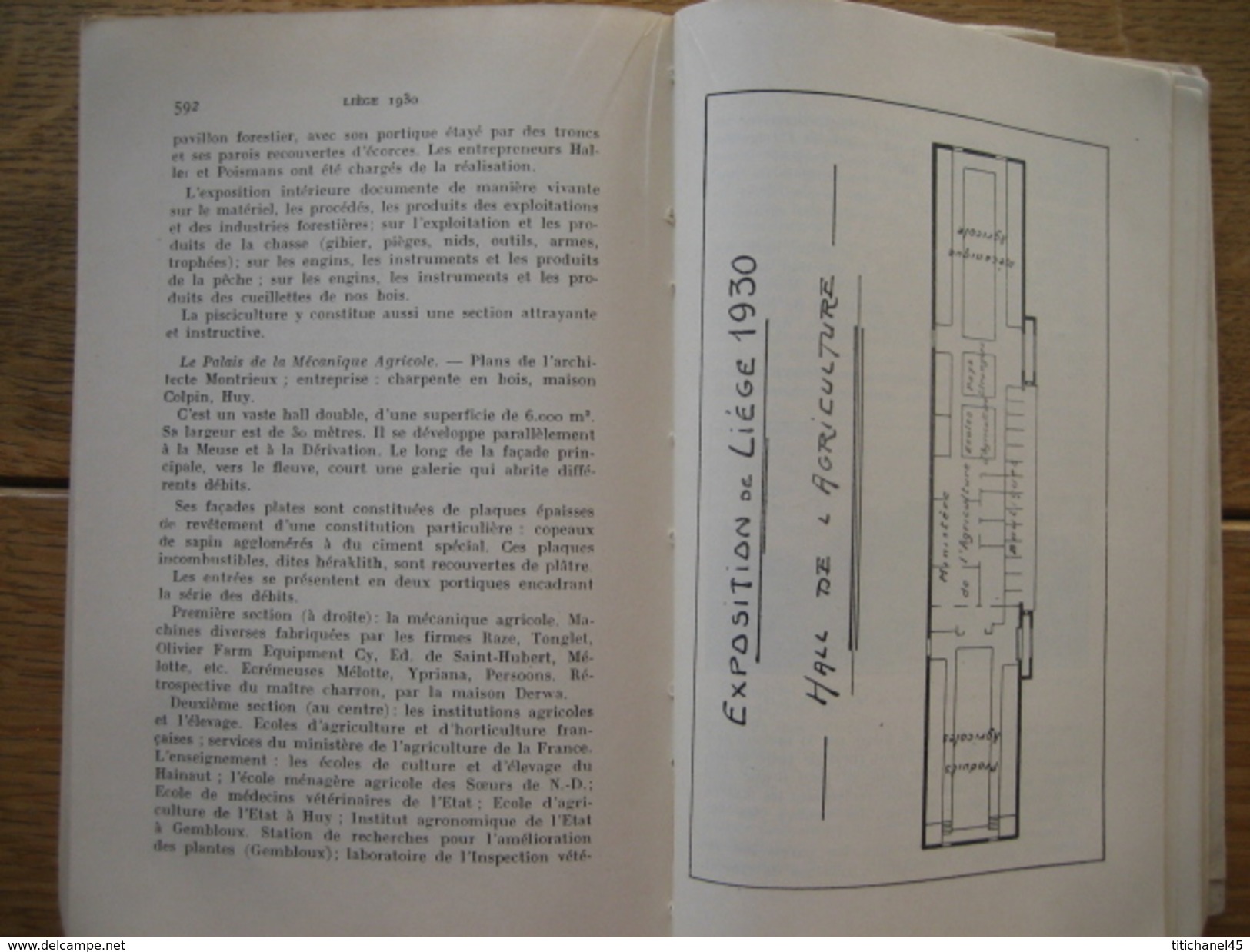 LIEGE 1930 - L'EXPOSITION INTERNATIONALE - LA VILLE - LA REGION + PLAN DE L'EXPOSITION - PLAN DE LA VILLE - 636 pages