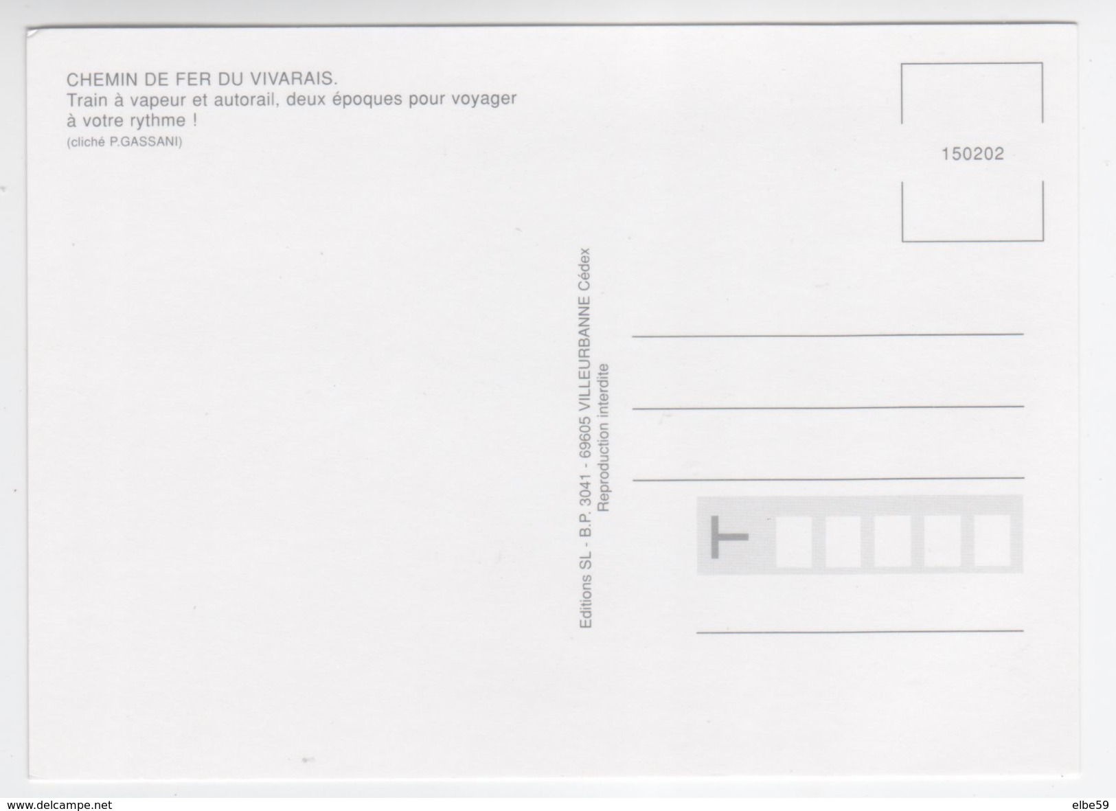 Boucieu-le-Roi (07), La Gare, Train à Vapeur Et Autorail, Neuve - Stations With Trains