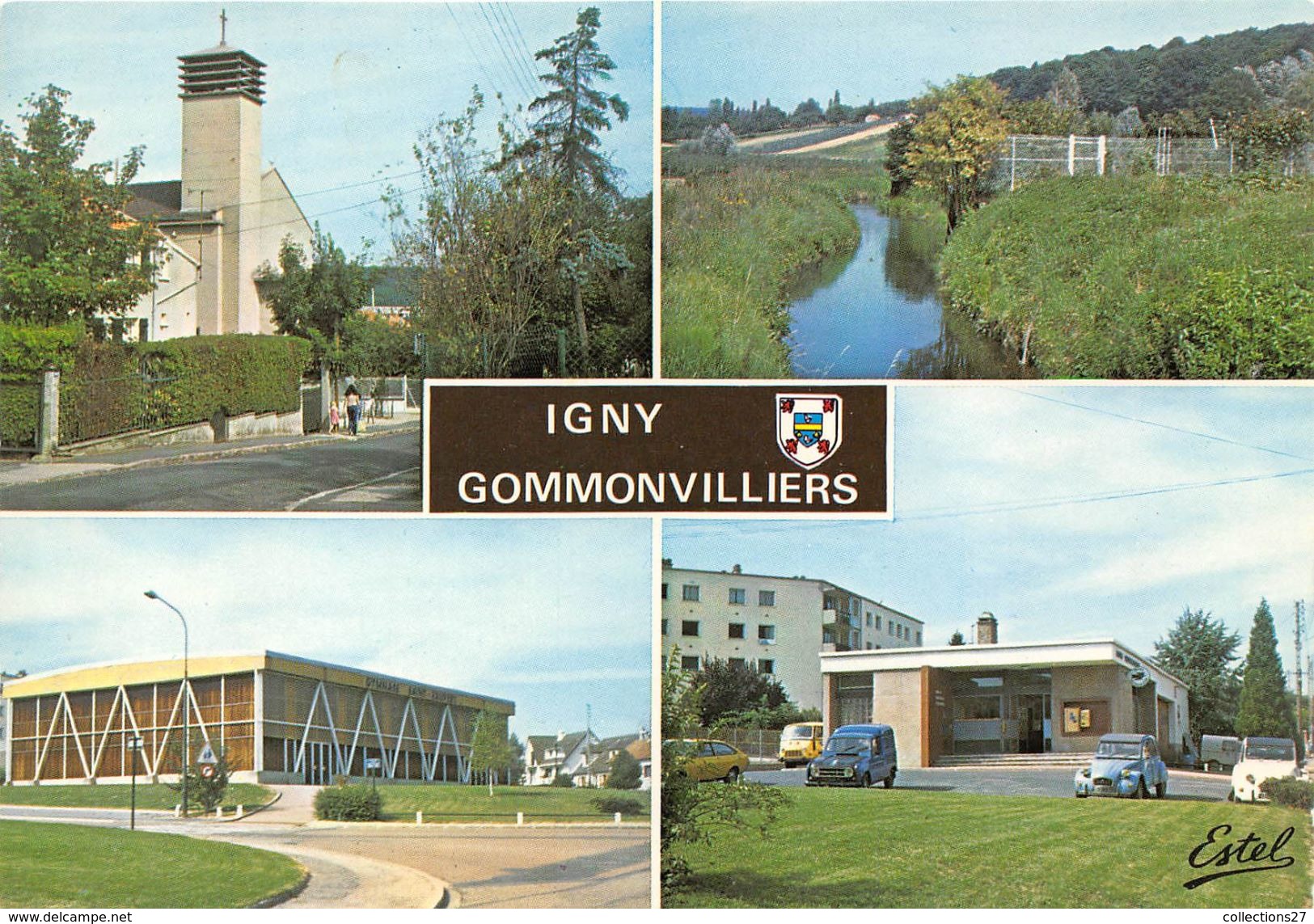 91-IGNY-GOMMONVILLIERS- MULTIVUES - Igny