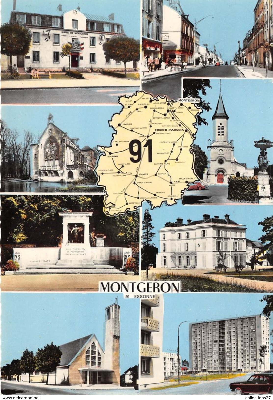 91-MONTGERON- MULTIVUES - Montgeron