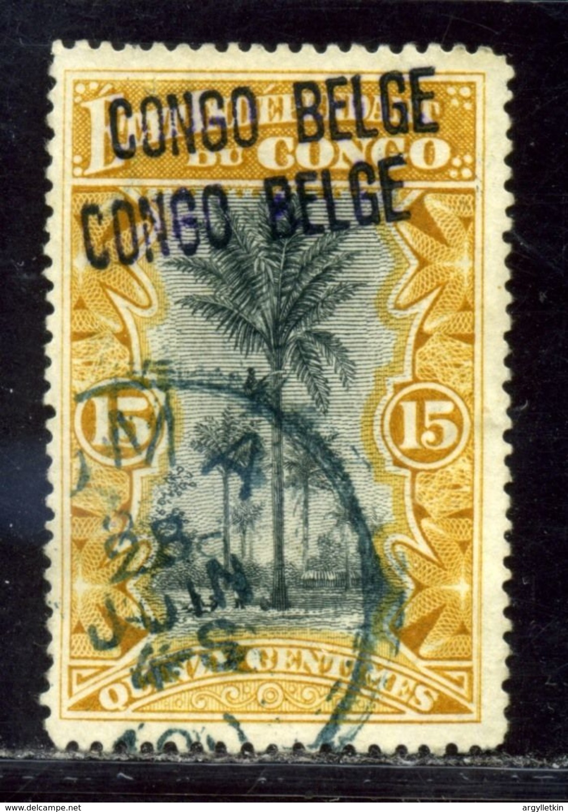 BELGIAN CONGO DOUBLE OVERPRINT - Andere & Zonder Classificatie