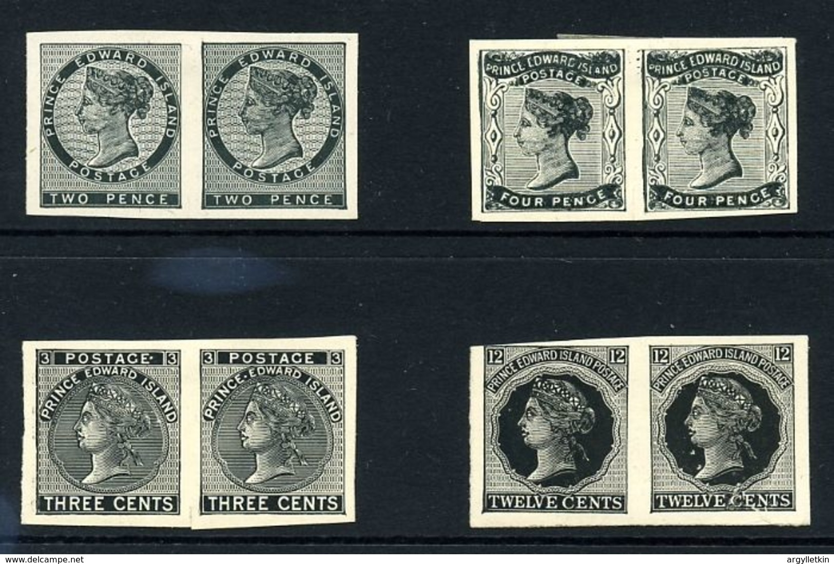 PRINCE EDWARD ISLAND CANADA QV PROOFS - Neufs