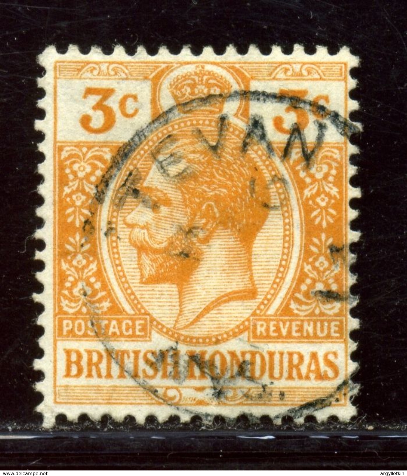 BRITISH HONDURAS SAN ESTEVAN POSTMARK - British Honduras (...-1970)