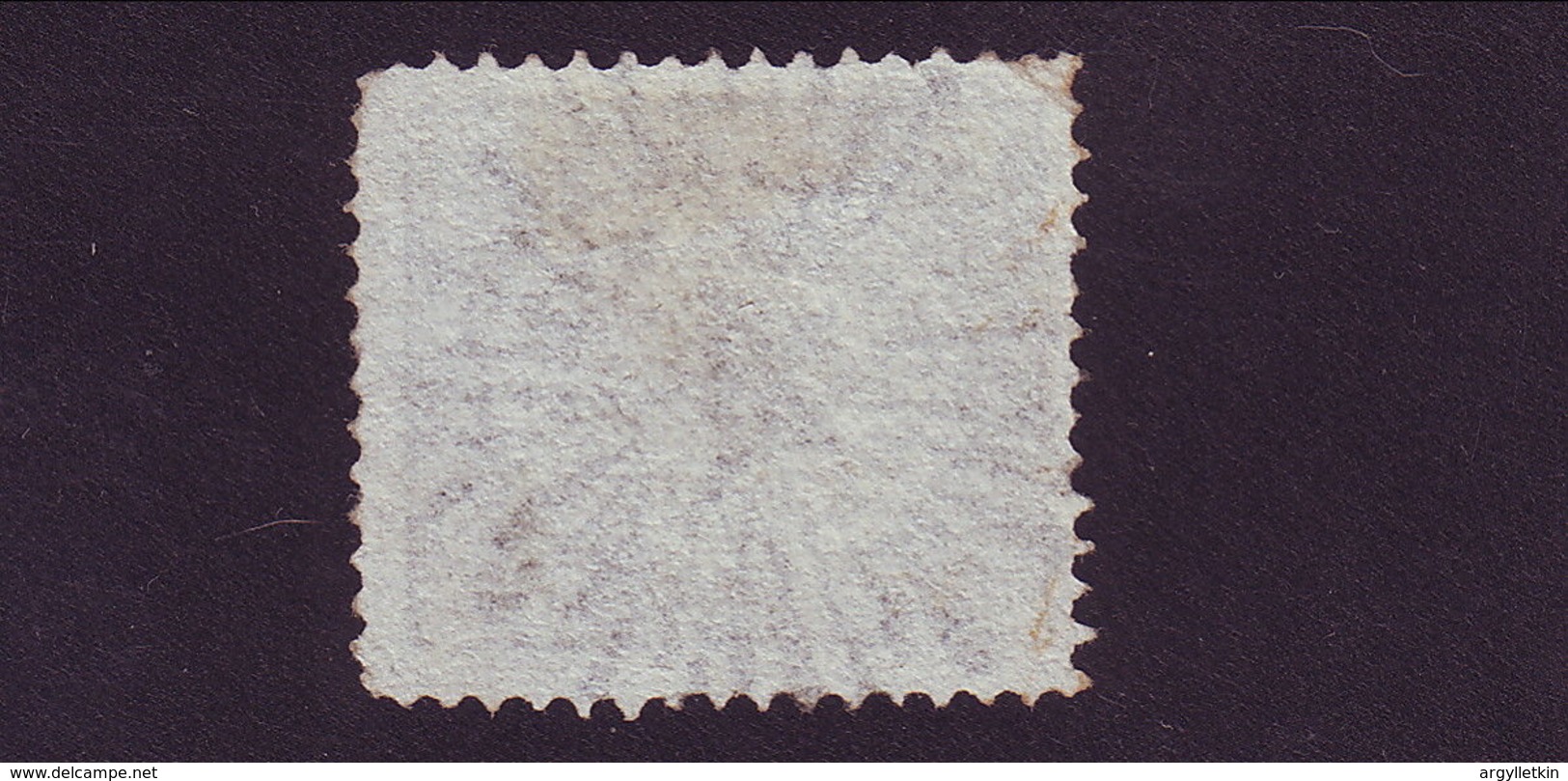 SWEDEN 3 ORE BLACK THIN PAPER USED - Other & Unclassified