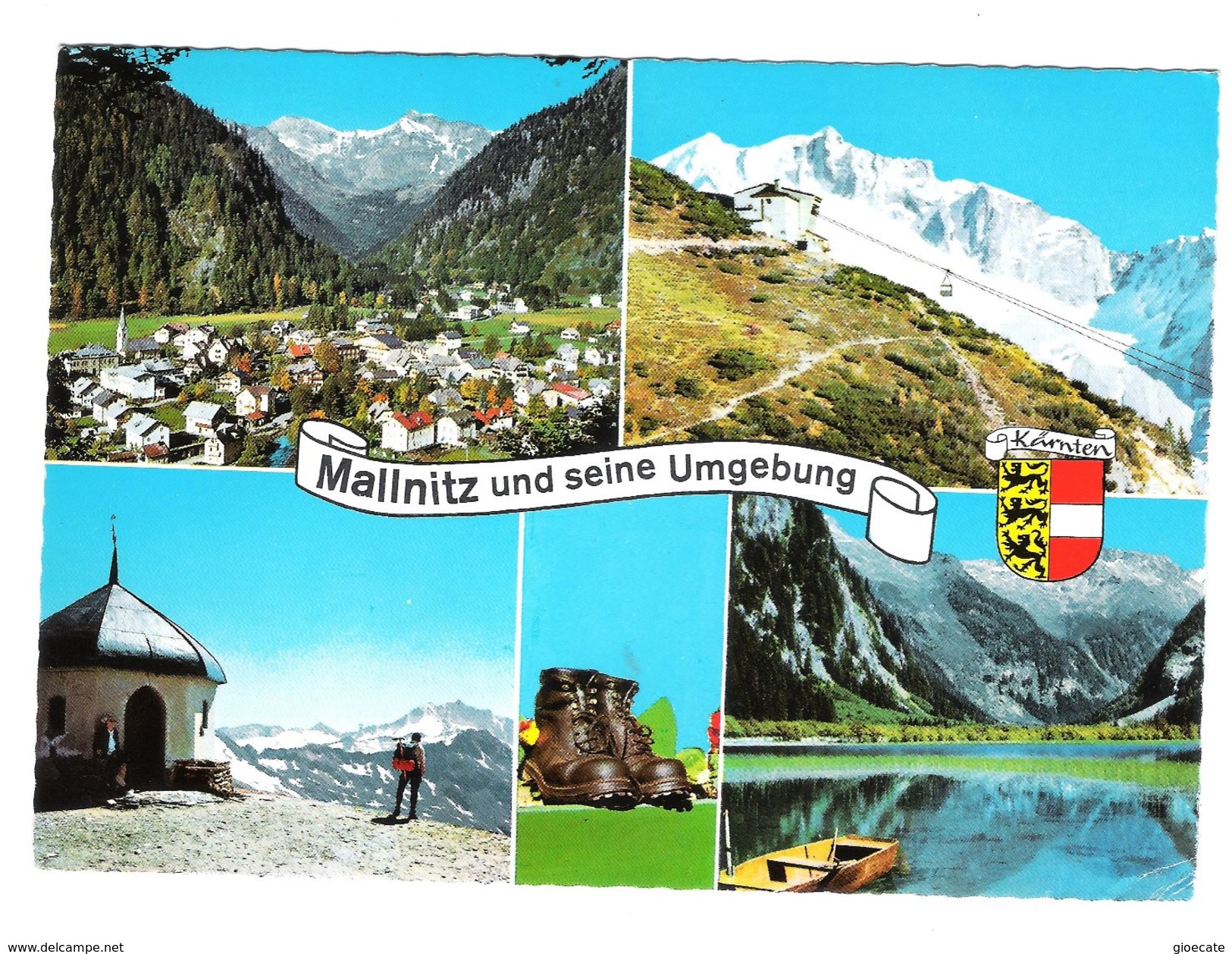 MALLNITZ UND SEINE UMGEBUNG - KARNTEN - VIAGGIATA 1972  - (1970) - Mallnitz