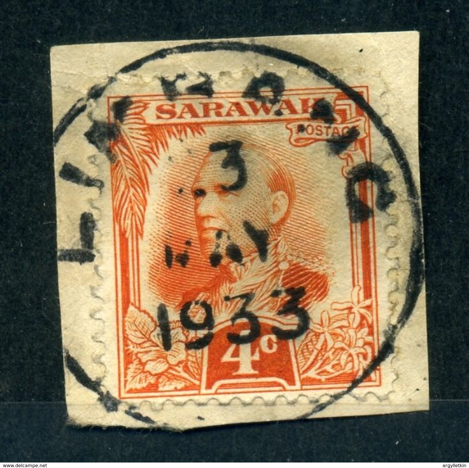 SARAWAK / BRUNEI LIMBANG POSTMARK - Sarawak (...-1963)