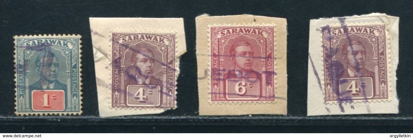 SARAWAK KUCHING PAQUEBOT MARITIME POSTMARKS - Sarawak (...-1963)