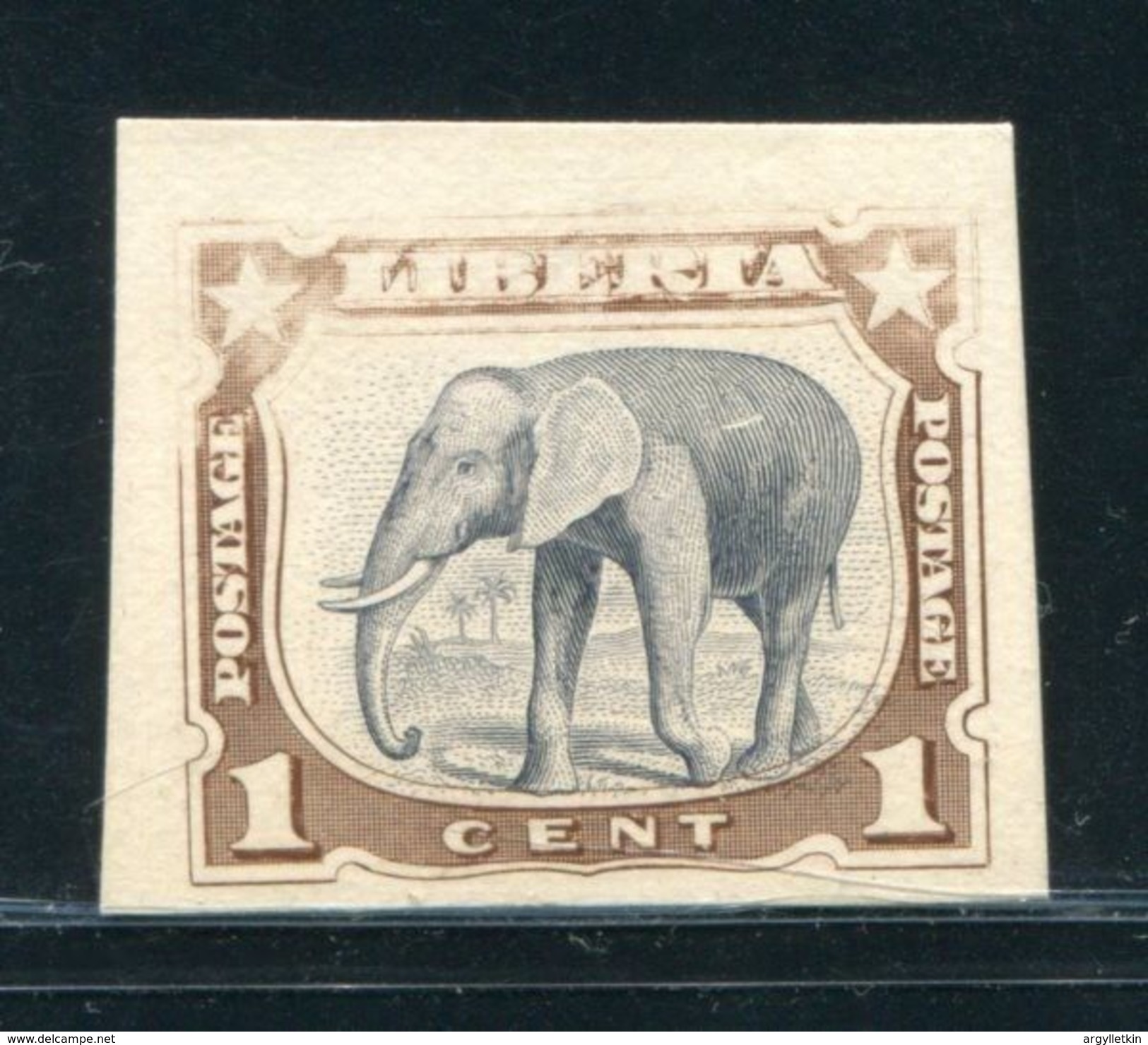 LIBERIA 1906 ELEPHANT PROOF - Liberia