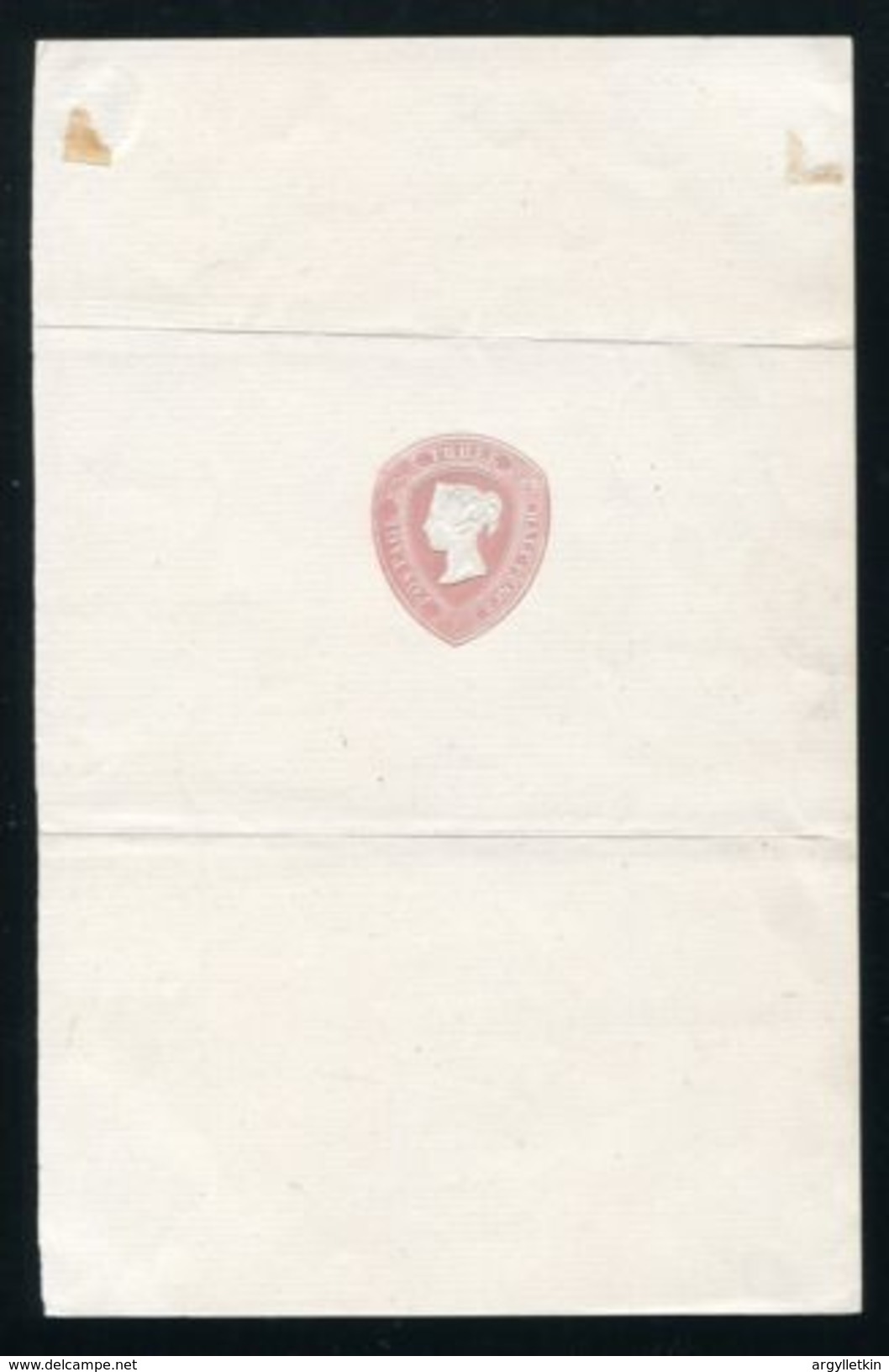 GB STATIONERY EMBOSSED DIE 1872 COLOUR TRIAL VICTORIA - Unused Stamps
