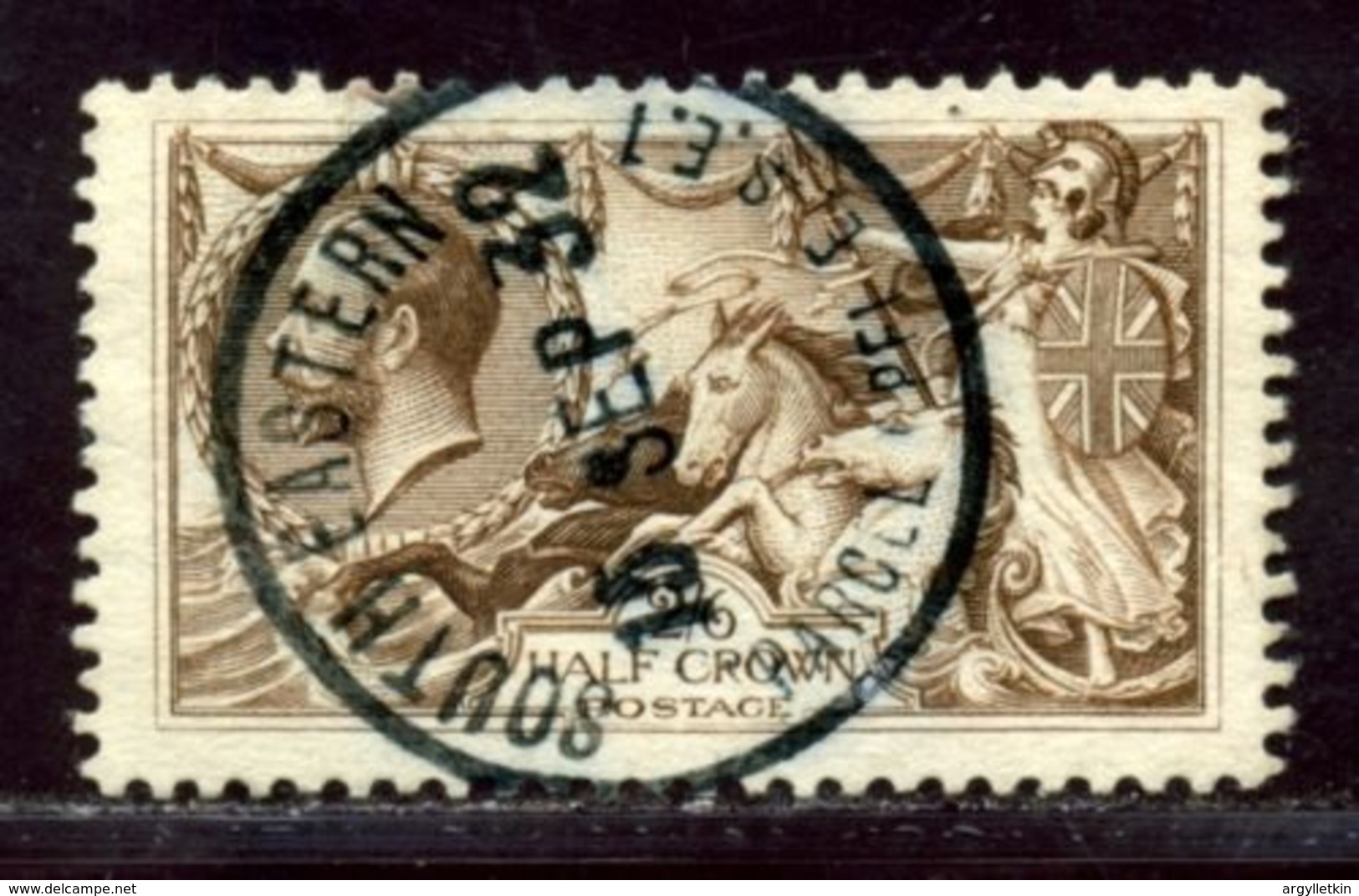 GB KGV 1918-19 Bradbury, Wilkinson 2s 6d Brown - Used Stamps