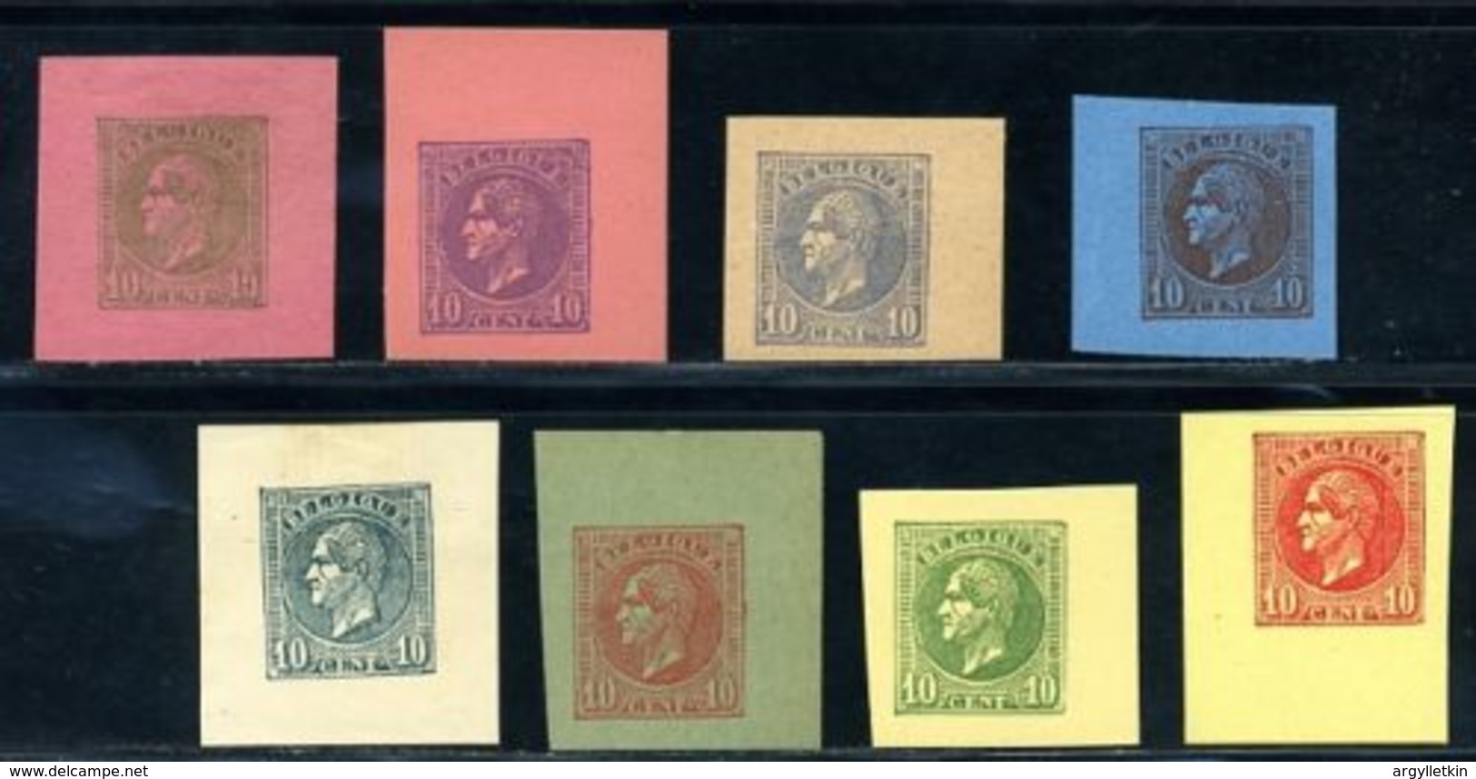 BELGIUM KING LEOPOLD 1 PROOFS - Proofs & Reprints