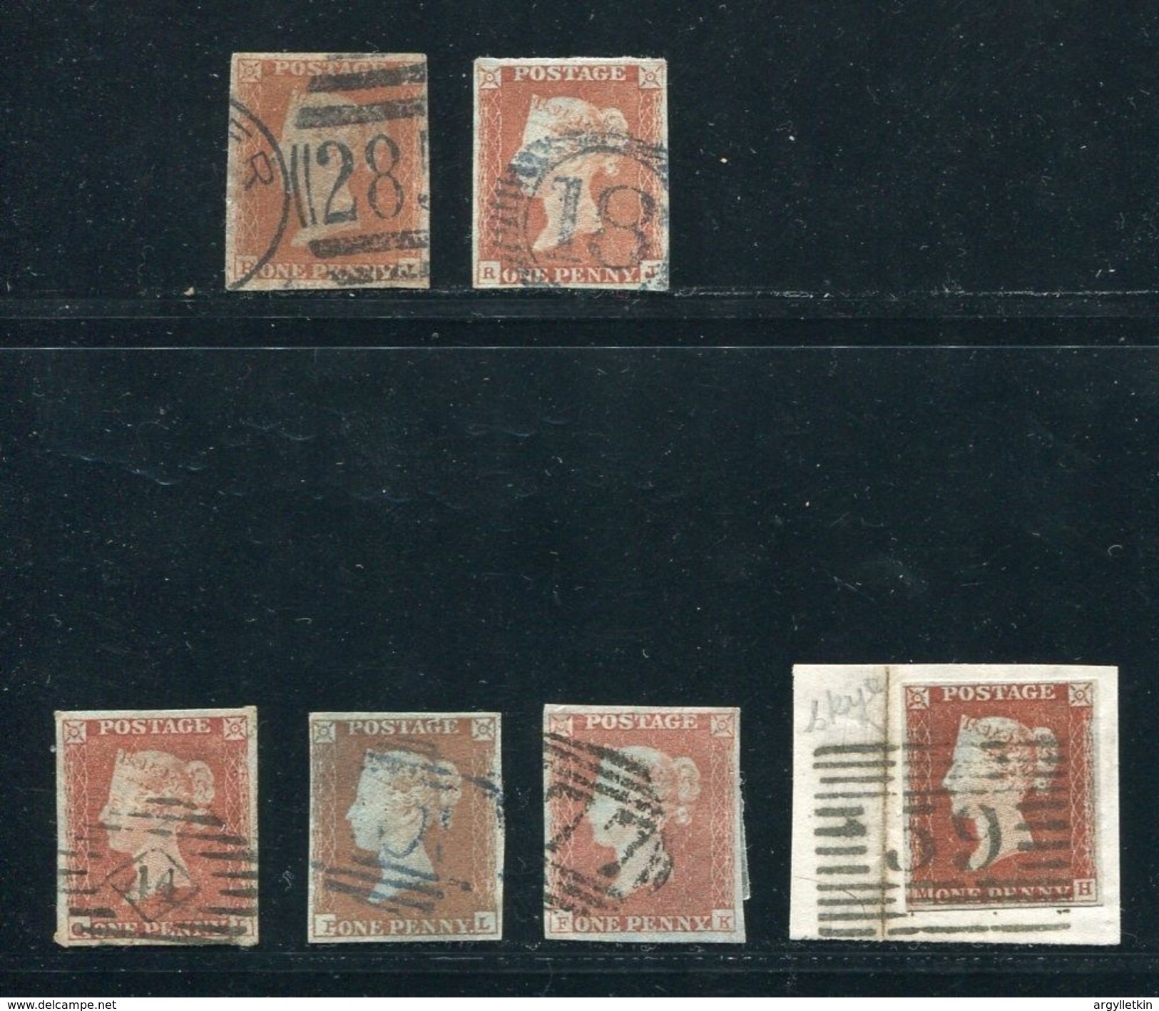 GB VICTORIA 1d REDS - Used Stamps