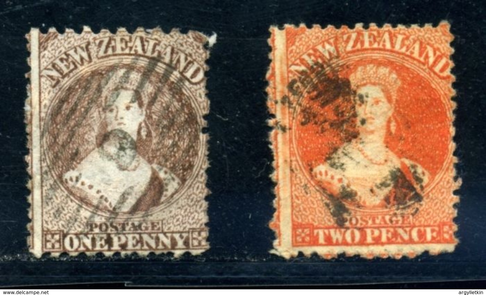 NEW ZEALAND 1873 1D WATERMARK LARGE STAR - Andere & Zonder Classificatie