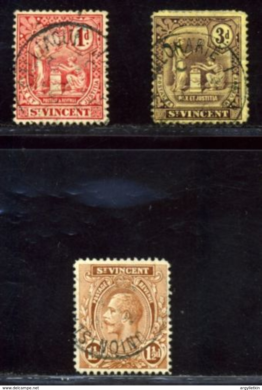 ST VINCENT AMAZING POSTMARKS - St.Vincent & Grenadines