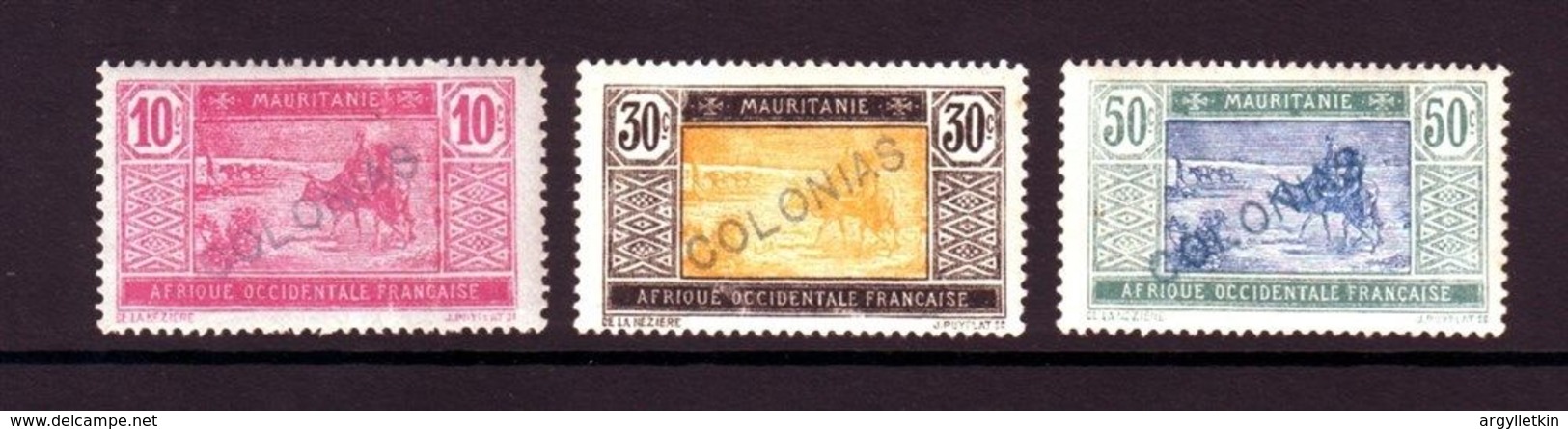 FRENCH MAURITANIA 1926 CAMELS SPECIMEN UPU SPAIN - Unused Stamps