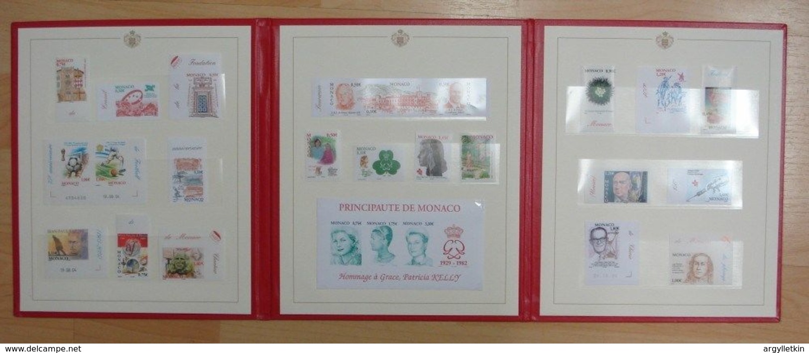 MONACO IMPERFORATE PROOFS 2004 PRINCESS GRACE - Collections, Lots & Series