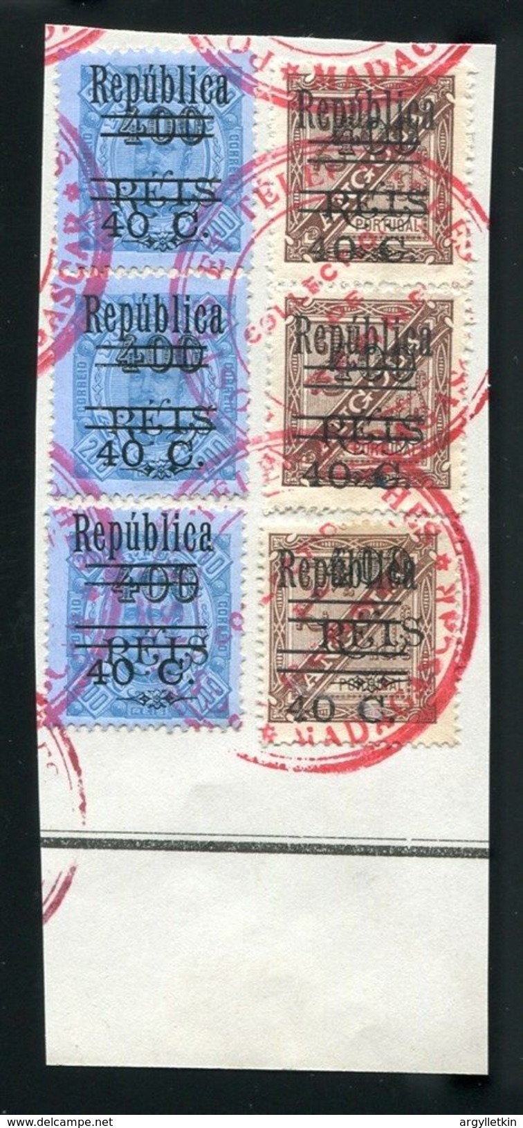 ANGOLA PORTUGUESE COLONIES OVERPRINTS SPECIMEN 1925 - Angola