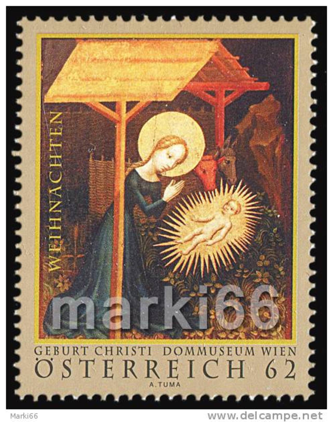 Austria - 2011 - Christmas - Vienna Cathedral Museum - Mint Stamp - Ongebruikt