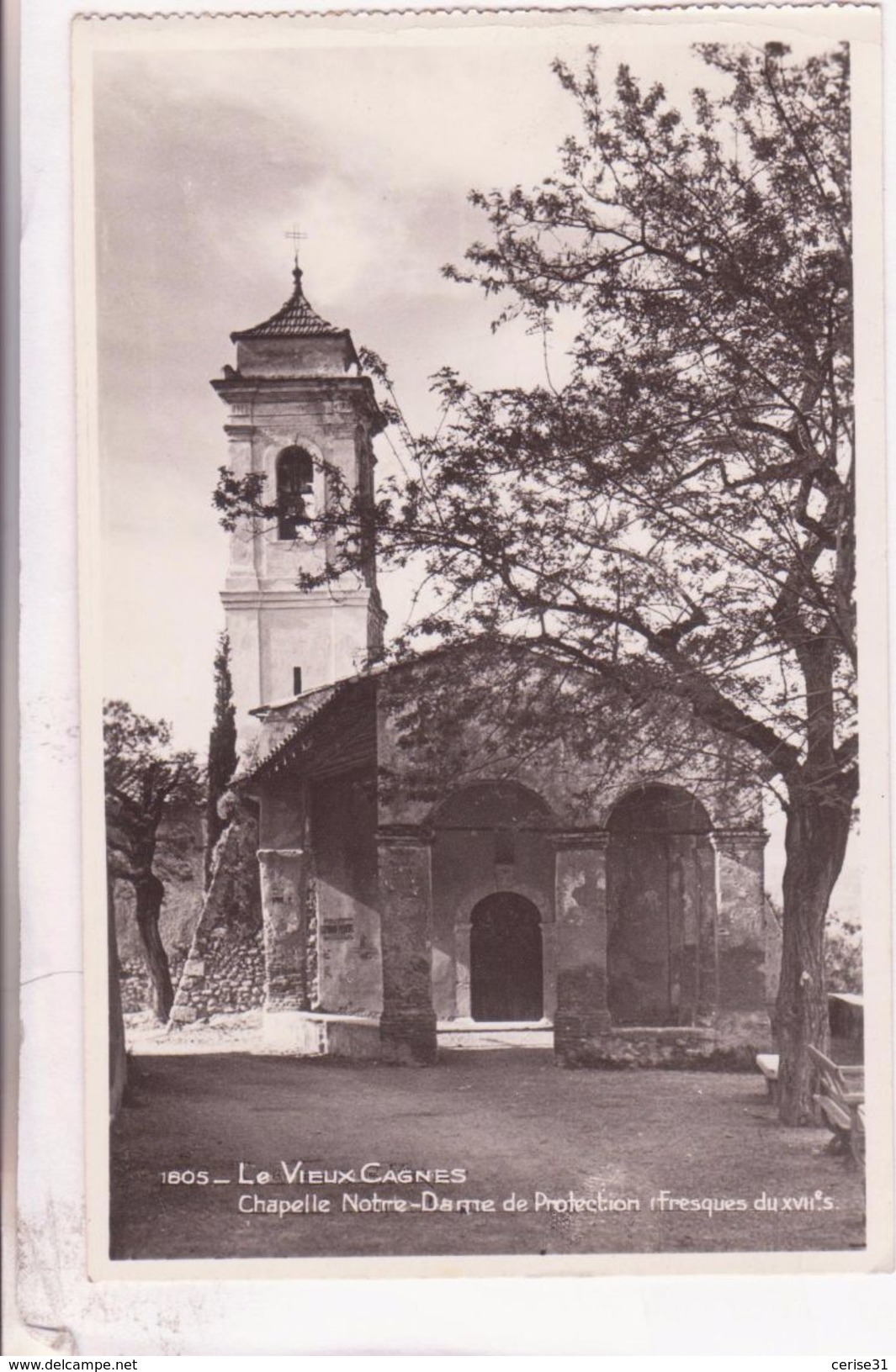 CSM - 1605. LE VIEUX CAGNES - Chapelle Notre Dame De Protection........ - Cagnes-sur-Mer