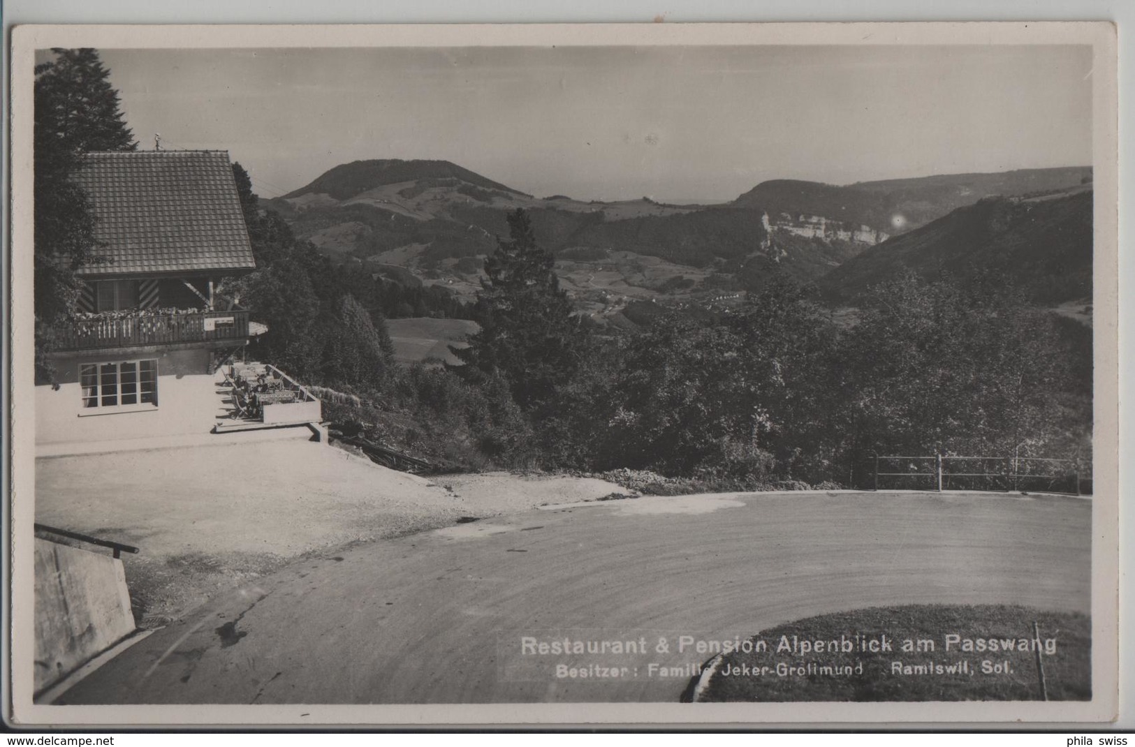 Restaurant & Pension Alpenblick Am Passwang, Ramiswil - Photo: Hans Vogt - Mümliswil-Ramiswil