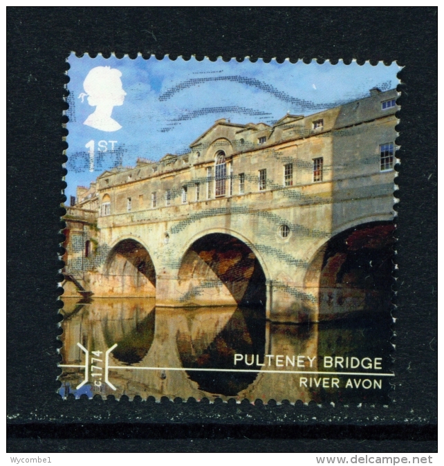 GREAT BRITAIN  -  2015  Bridges  1st  Used As Scan - Used Stamps