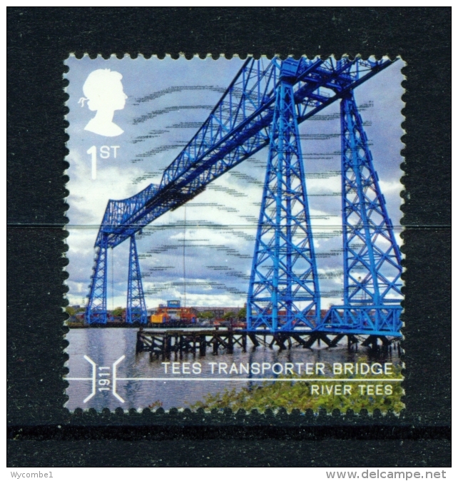 GREAT BRITAIN  -  2015  Bridges  1st  Used As Scan - Used Stamps