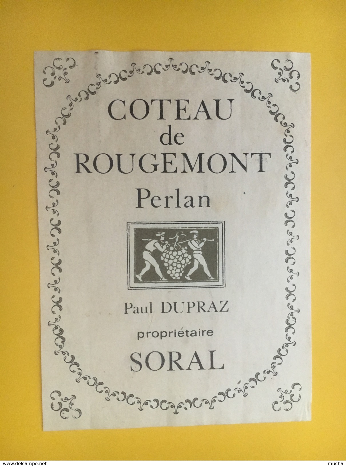 5053 -  Côteau De Rougemont Perlan Paul Dupraz Soral Genève  Suisse - Sonstige & Ohne Zuordnung