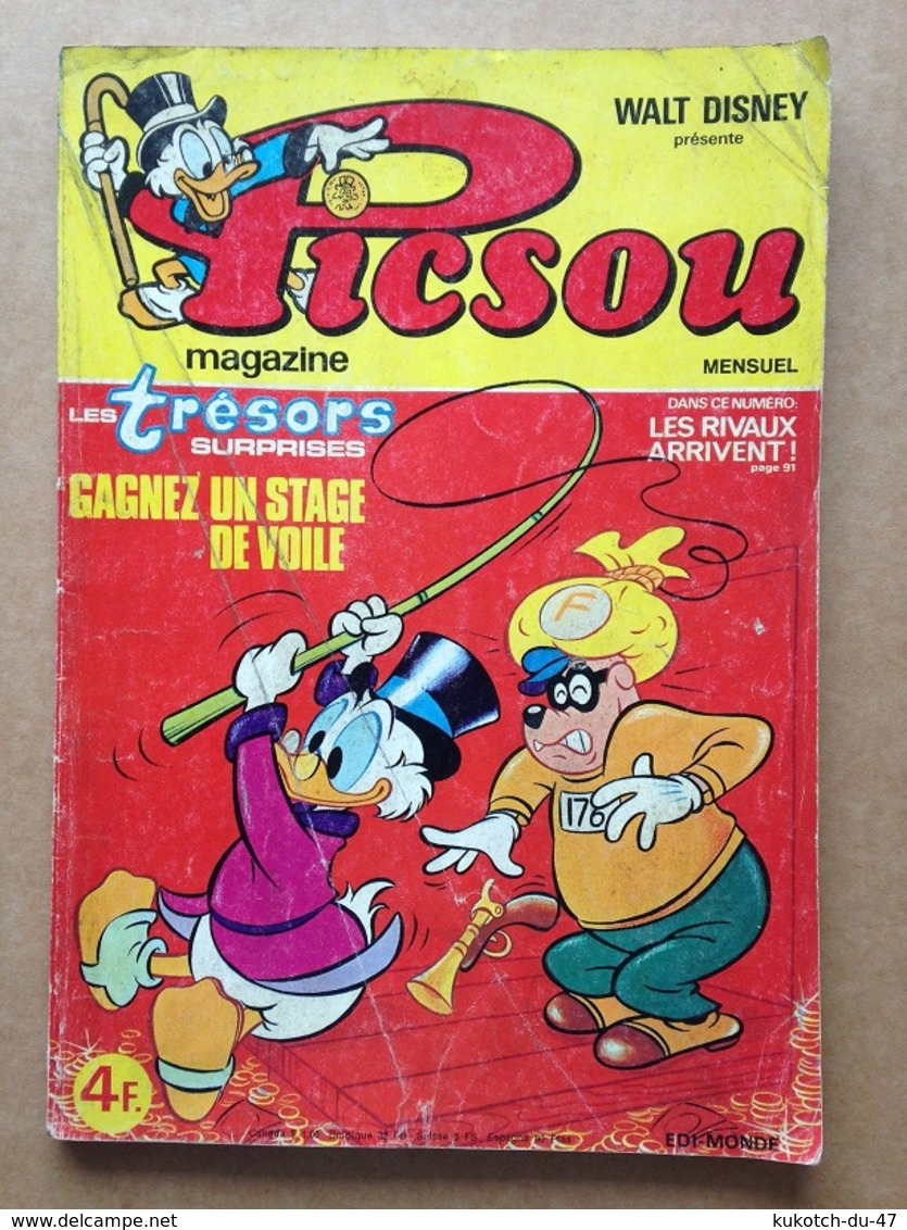 Disney - Picsou Magazine - Année 1978 - N°76 (avec Grand Défaut D'usure) - Picsou Magazine