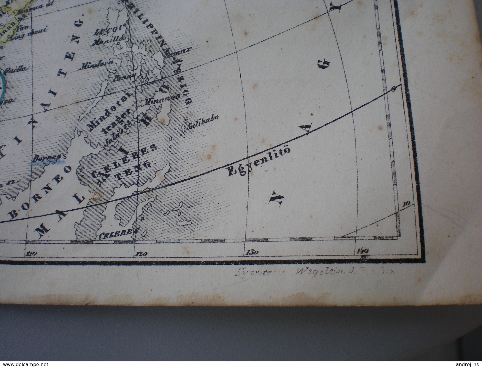 Asia  Galletti J.G.A  1857 - Geographical Maps