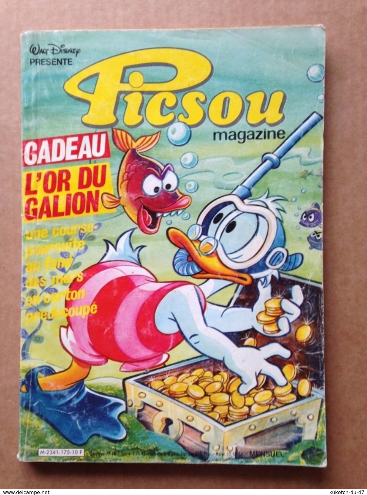 Disney - Picsou Magazine ° Année 1986 - N°175 (avec Grand Défaut D'usure) - Picsou Magazine