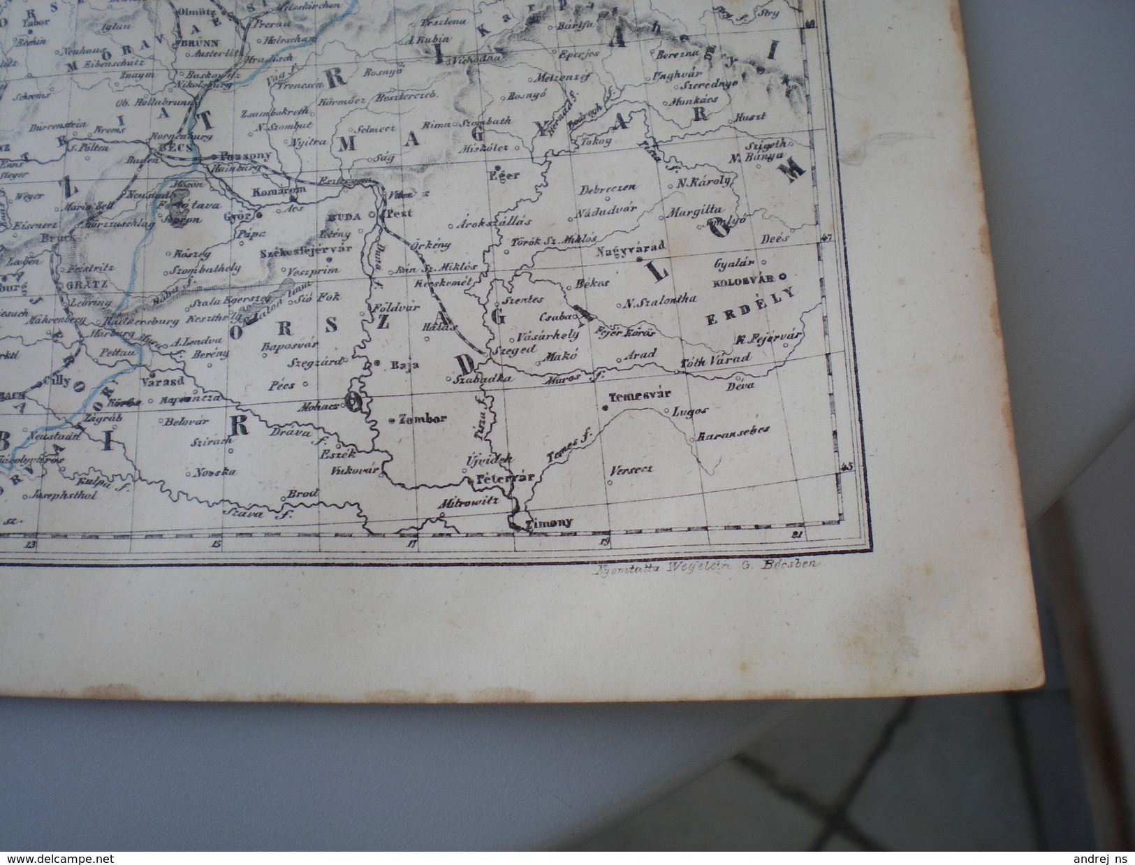 Germany  Galletti J.G.A  1857 - Geographical Maps