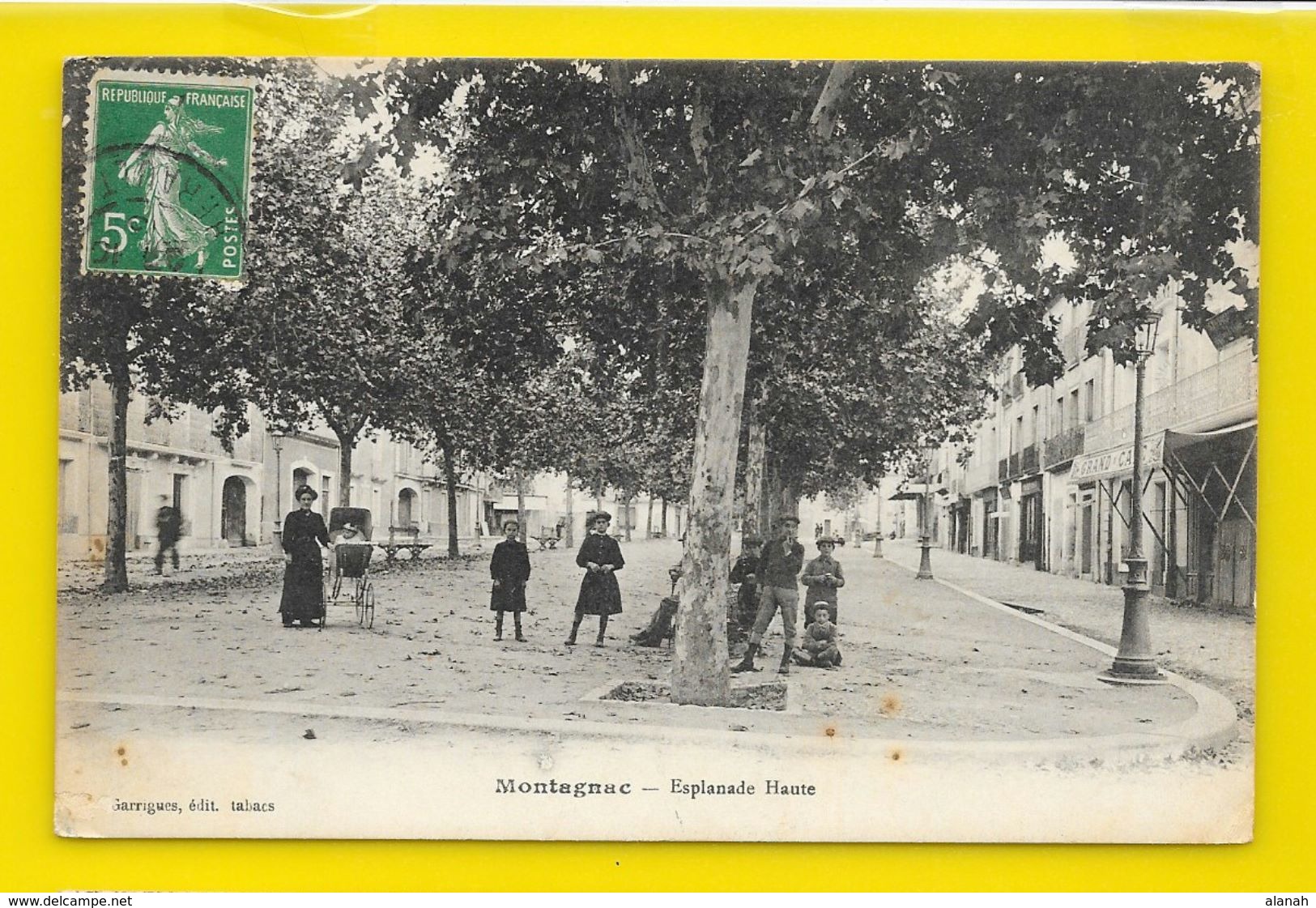 MONTAGNAC Rare Esplanade Haute (Garrigues) Hérault (34) - Montagnac