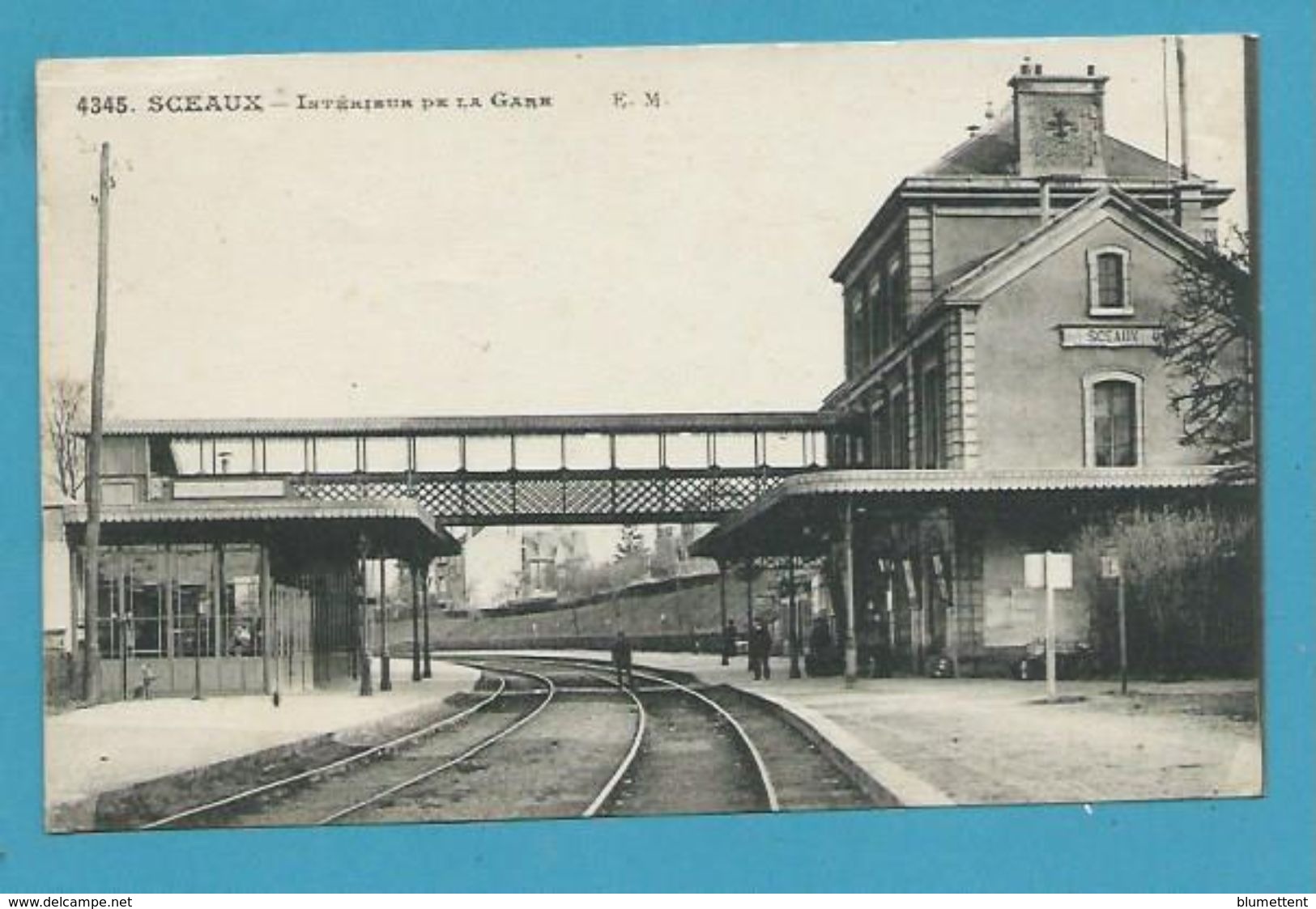 CPA 4345 - Chemin De Fer Train Gare SCEAUX  92 - Sceaux