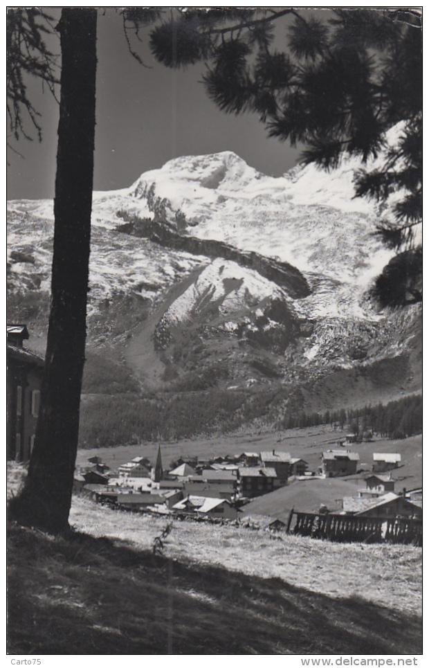 Suisse - Saas-Fee - Alphubel - 1957 - Saas-Fee