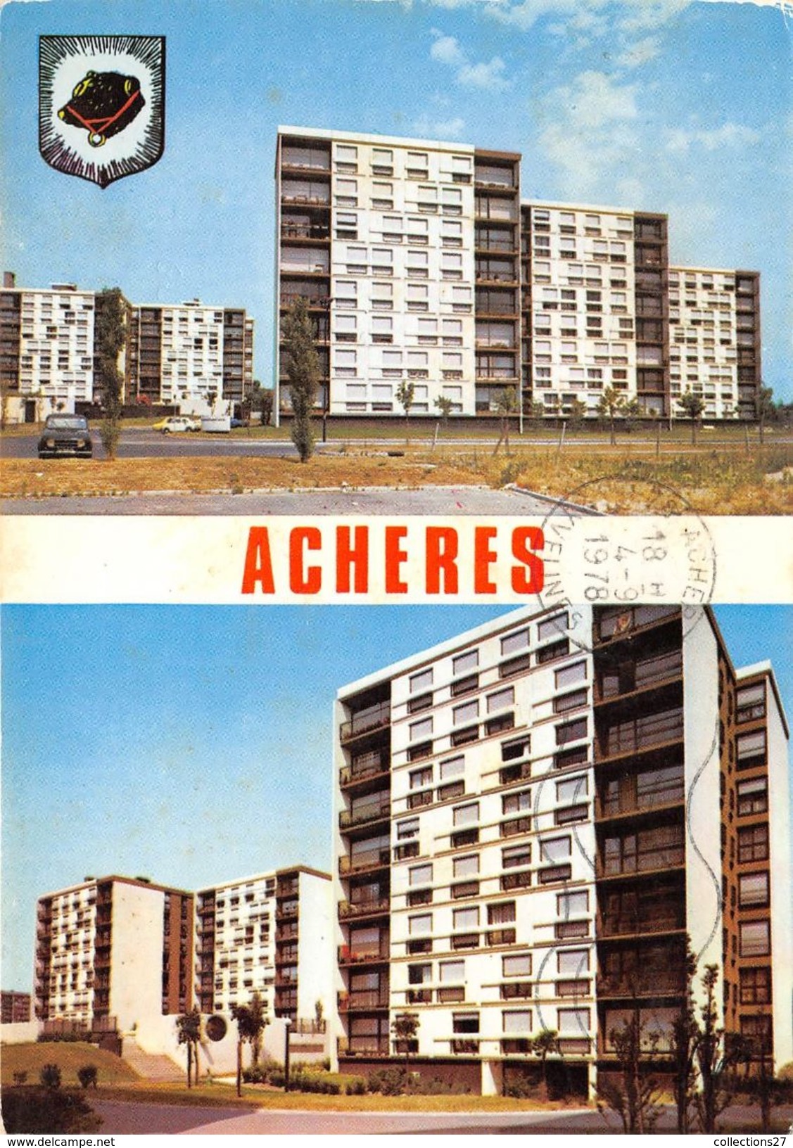 78-ACHERES- MULTIVUES RESIDENCE DE LA GRANGE ST-LOUIS - Acheres